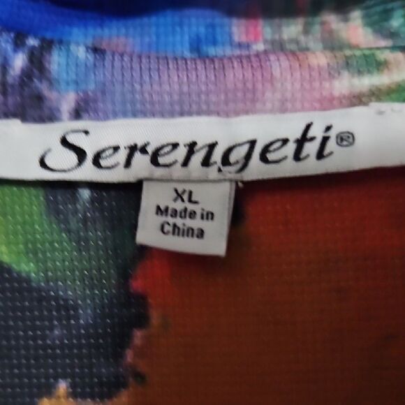 Serengeti Multicolor Abstract Tunic - Picture 2 of 7